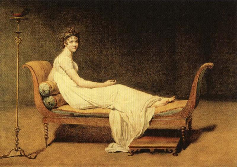 Jacques-Louis David Portrait of Madame Recamier oil painting picture
